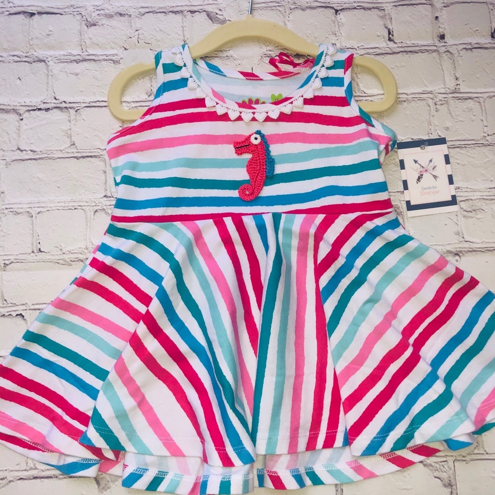 Girls size 2T customized twirl dress
